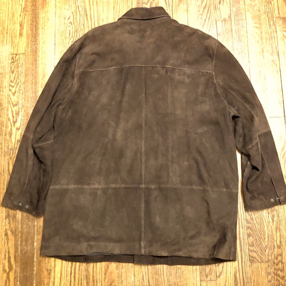 Brooks Brothers Lamb Suede Coat - Picture 2 of 9